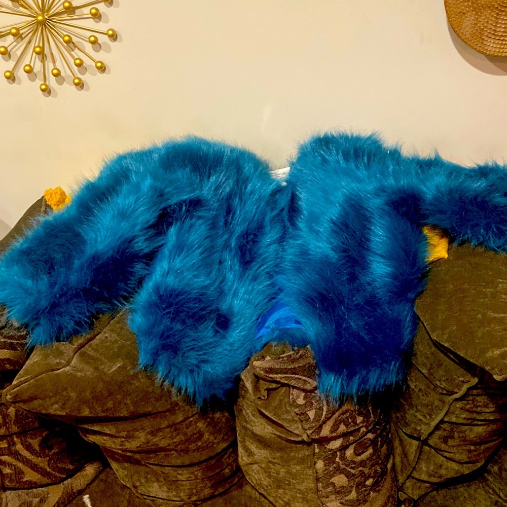 Faux fur coat